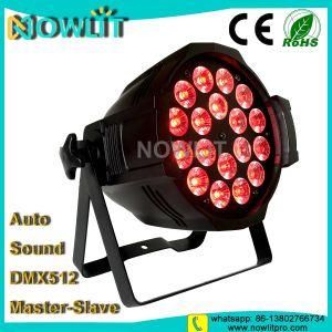 18PCS 10W RGBW 4in1 LED Indoor Stage DJ Light