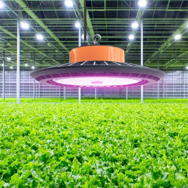 250W COB LED Grow Light High Bay UFO Full Spectrum for Horticultural Lighting Hydroponic Farming