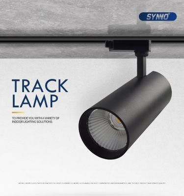 15W Integrated COB Rail Spotlight Zoomable LED Track Light