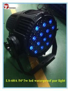 RGBW LED PAR Light, PAR Can 64 Light, Stage Disco Light