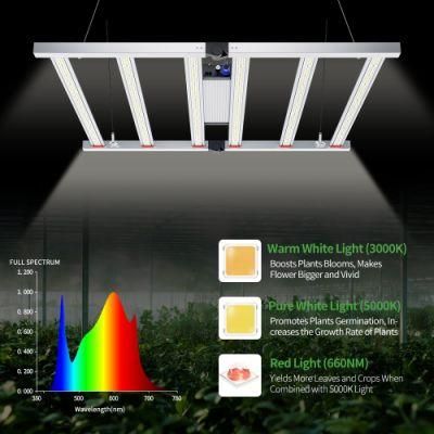 Wholesale Hydroponic LED Grow Light Bar Samsung Lm301b Lm301h with 680W 720W 800W 1000W Plants Light