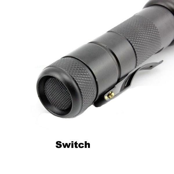 High Power Hunting Tactical Aliminum Alloy Mini LED Flashlight