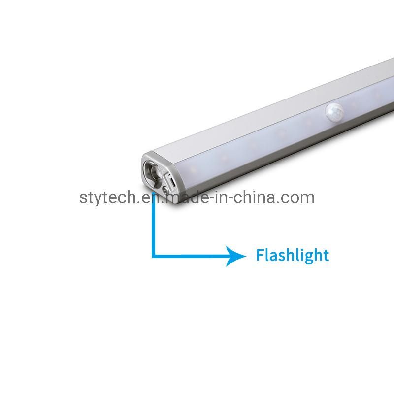 12 Led′s Wireless Cupord Light Battery Lighting PIR Motion Sensor Night Light for Under Wardrobe Cabinets