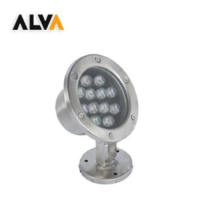 IP68 AC12V 18W Swimming Pool Lamp LED Underwater Light