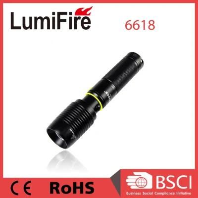 LED Xm-L T6 USB Rechargeable Power Bank Torch