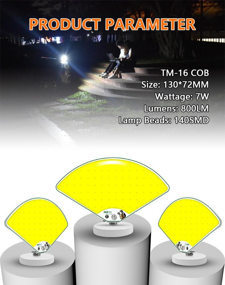 Emergency Lighting Mini Lamp Board Multifunctional Waterproof Camping Lamp