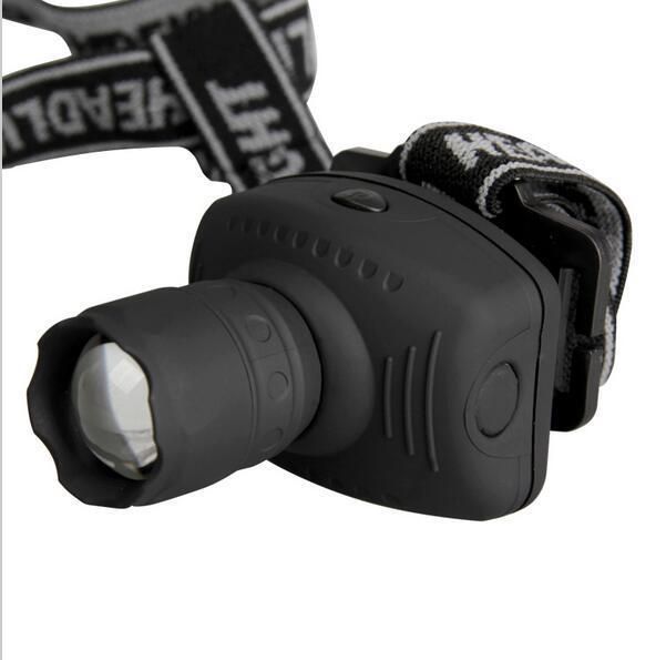 T27b LED Headlight 120lumens LED Zoomable Runners Headlamp