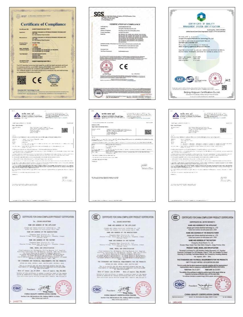 18W LED Tri Proof Light Certificated with Ce and RoHS
