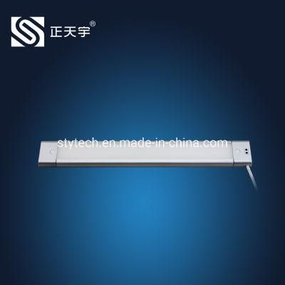 Aluminum DC 12V Surface Mounted Hand Motion Sensor LED Furniture/Wardrobe/Kitchen Cabinet Strip Linear Spotlight