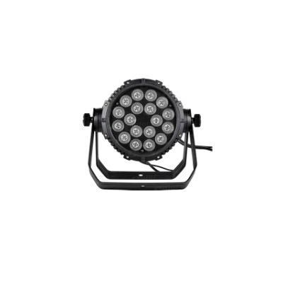 with 18 Multi-Color LED Chips PAR Can Stage Light