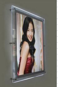 Crystal Aluminum Snap LED Slim Light Box for in Door