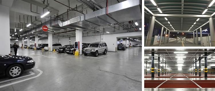New Design PC Waterproof Luminaires Garage LED Tri-Proof Tube Light