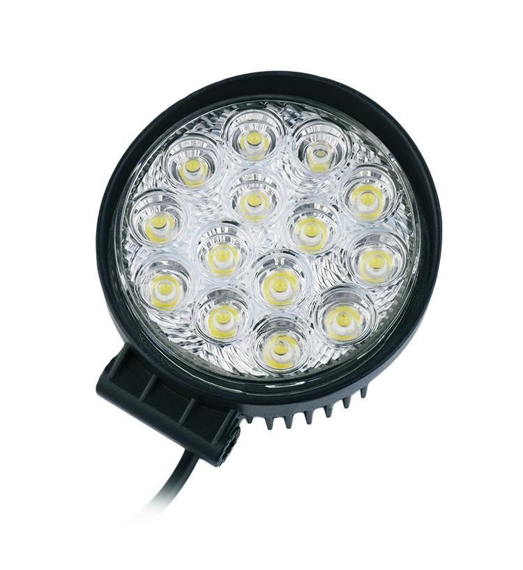 LED Work Light Round Spotlight Luces LED 42W Car Work Lamp for Truck Offroad Fog Lamp 4 Inch 42W LED Work Light