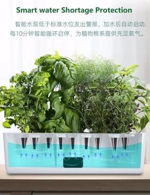 2021 New Design Big Smart Garden Indoor Outdoor Hydroponics Equipment Tomato Cucumber LED Light