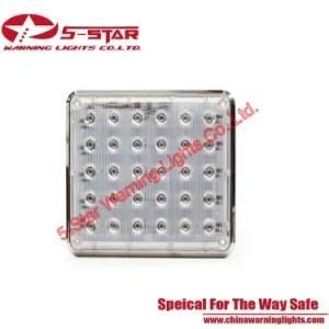 Square 3W Ambulance Surface Mounting LED Emergency Warning Light