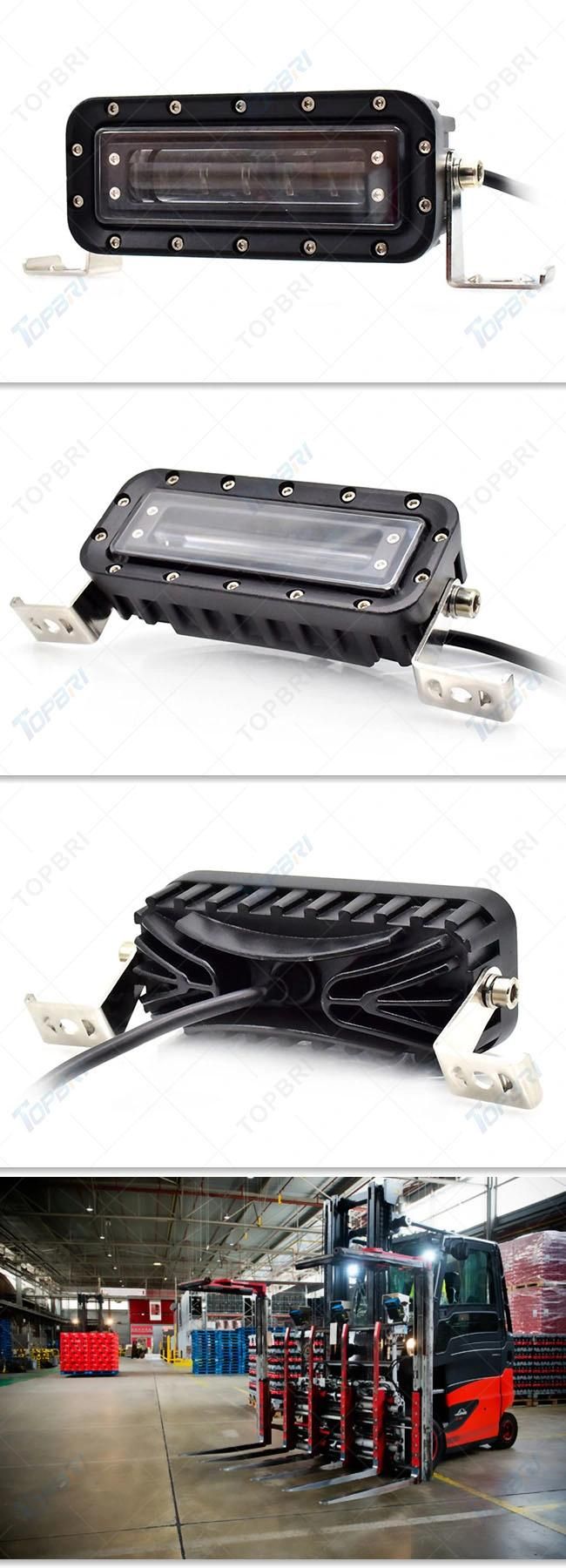 Emark Approved 18W Osram Red Zone LED Warning Forklift Light