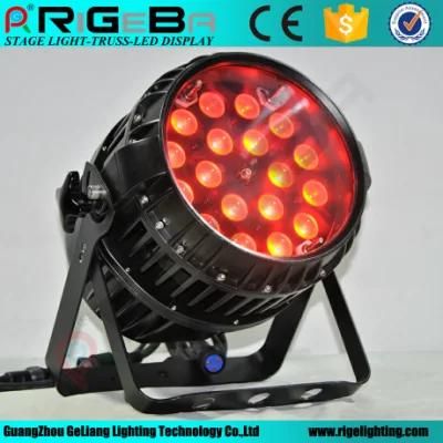 Outdoor Stage Lighitng 18LEDs 10W RGBW 4in1 Zoom LED PAR Light