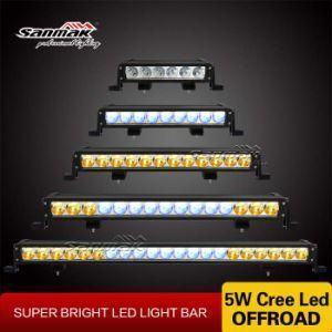 Blue Amber Auto 4X4 CREE Single Row LED Light Bar