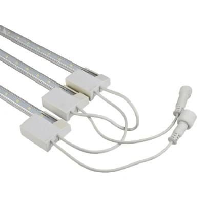 Hydroponic LED Grow Light for Greenhouse, 24W Red Spectrum Supplement Lighting for Indoor Plants, GOST