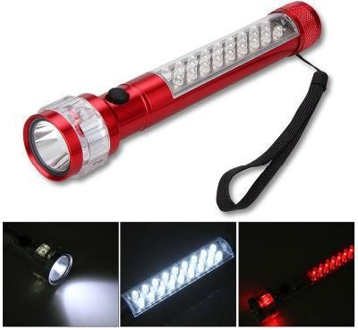 Aluminum Alloy Multi-Function Car Safety Flashlight Magnetic Trouble Flashlight