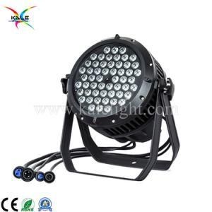 Outdoors IP65 3W 54PCS LED Waterproof Stage PAR RGB 3in1 Lighting