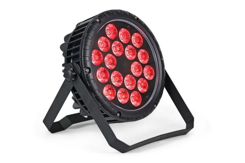 IP65 18PCS 10W LED RGBW Waterproof Stage DJ PAR Can Light