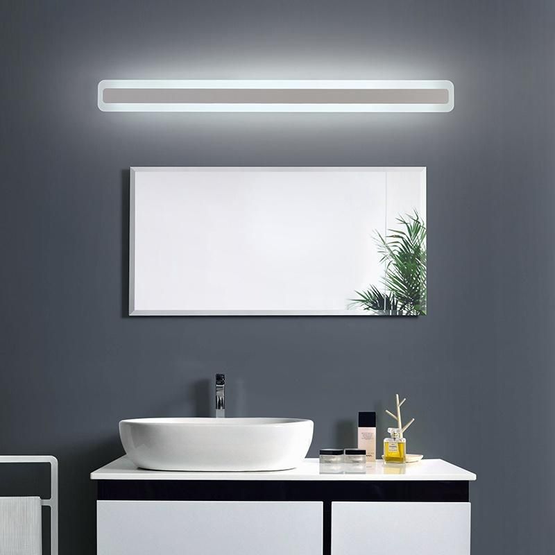 New LED Wall Mirror Light 40-120cm 16-48W AC110-240V Waterproof Modern Cosmetic Acrylic Wall Lamp (WH-MR-15)