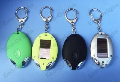 2 LED Solar Key Chain Light