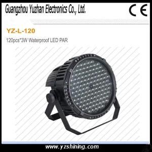 120pcsx3w RGBW Waterproof LED Stage PAR Light