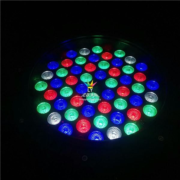 Outdoor Waterproof RGBW 54 3W LED PAR Lights