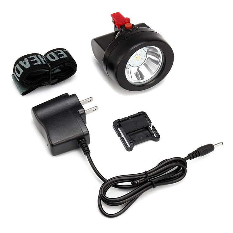 Portable Cordless LED Safety Helmet Light