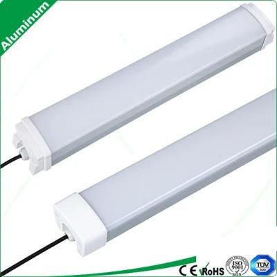 Supermarket Aluminum Housing 50W 1200mm 4FT Linear LED Tri-Proof Lights