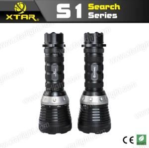 Powerful 2500lm Flashlight for Searching, Camping and Car (XTAR S1)