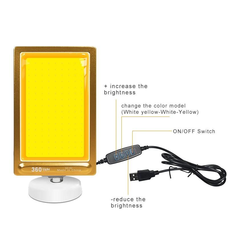 Conpex 960 Lumen Picnic USB Light Camping COB Light with Handbag