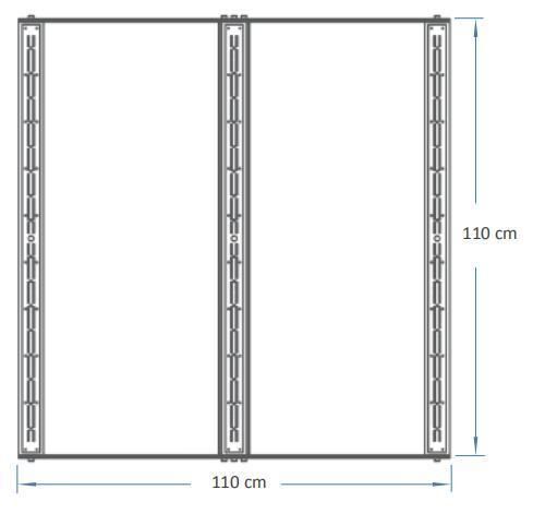 320W Weed Medical Lettuce Grow Light for Indoor Plant