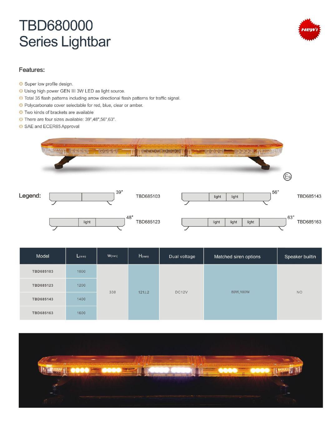 Emergency Full Size LED Light Bar
