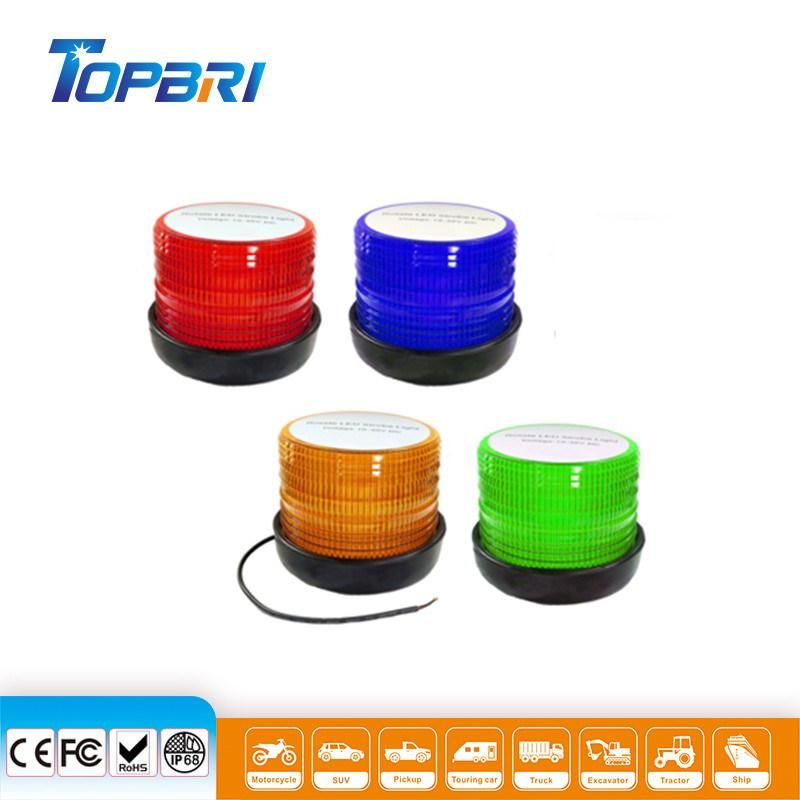 Emergency Lights Blue Red LED Strobe Warning Beacon for 12V Police Vehicles Forklift