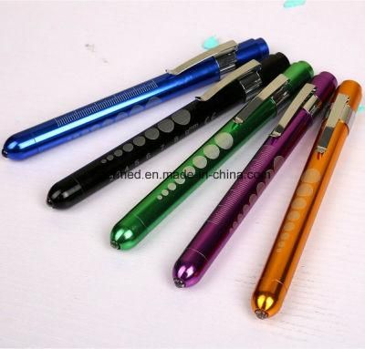 Aluminum Alloy Pocket Penlight with Pupil Gauge