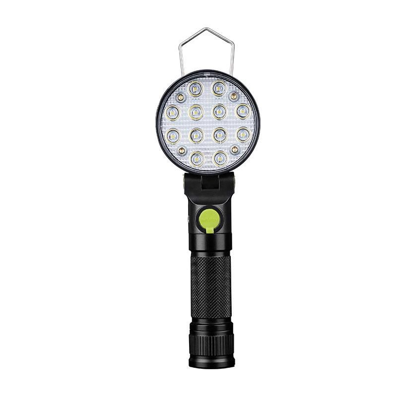 Quality Portable Handheld Spotlight Rechargeable LED Rechargeable Working Inspection Lamp with Strong Magnet Hook LED Work Light