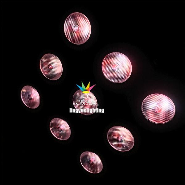 9PCS 5in1 Battery & Wireless LED Flat PAR