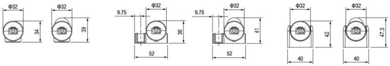 Cabinet LED Lamp - New Fast Wiring Type LED 025-C