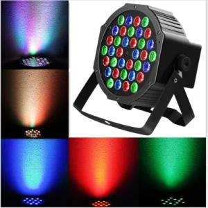 LED Mini Flat PAR Light 36PCS LED RGB LED Stage Light for Disco Party Light