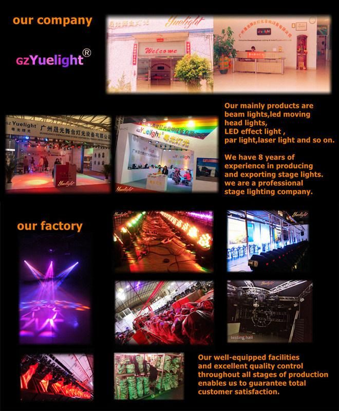 Guangzhou Hot Sale 7PCS Full Color 4in1 LED PAR Light Washer Light DJ Light