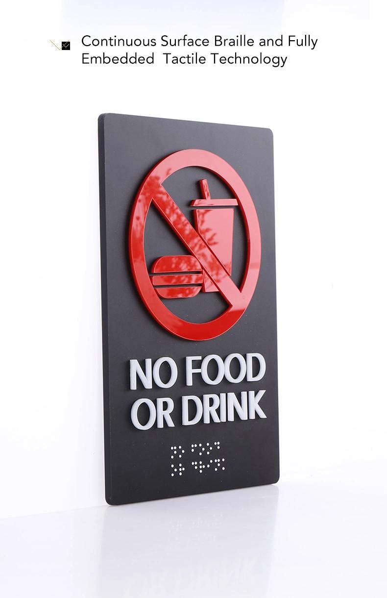 Customized Stainless Steel Suspend Cashier Signs Payment Signage for Shipping Mall