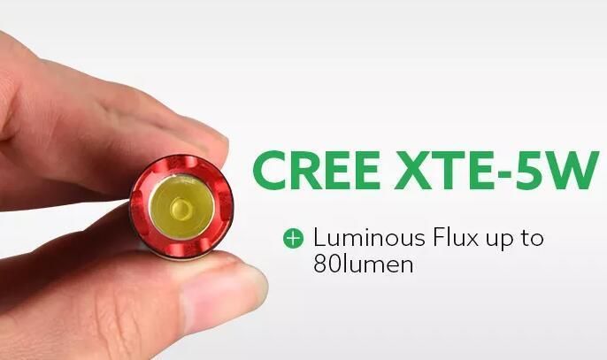 Aluminum CREE Xte Mini LED Flashlight