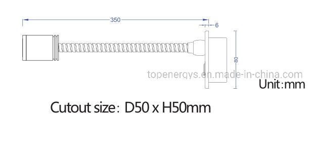 Tp-Bh-054 Headboard Light Hotel Bedside Reading Light