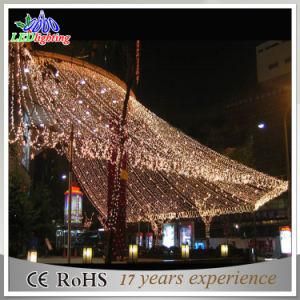 Mall Decoration Manufacture LED Christmas Curtain Waterfall Lights