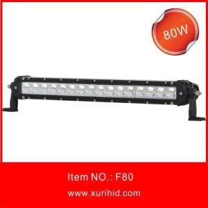 Wholesale 10W CREE Single Row Offroad LED Light Bar 80W