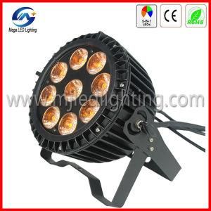 5in1 DMX RGBWA Waterproof LED PAR Light