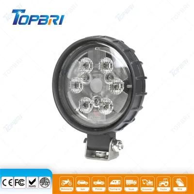 Round Trap Beam Shockproof 18W LED Construction Working Lamp